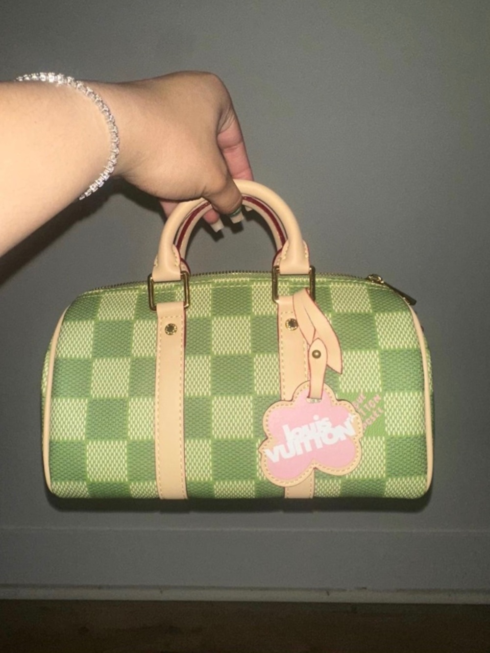 Mini Green LV Speedy